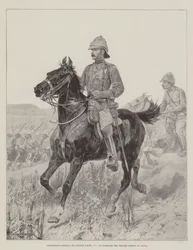 Generalleutnant Sir George White, VC, zum Befehlshaber der britischen Streitkräfte in Natal ernannt